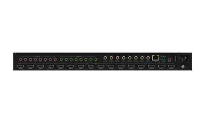 8X8 4K UHD Seamless HDMI Matrix Switcher/Video Wall Processor/Multiviewer with Scaler/Ir/Audio/Ip and RS-232